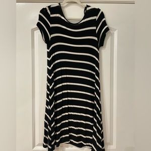 Cotton striped dress